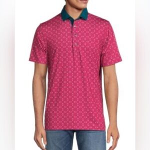 GREYSON
Night Fly Print polo. Small